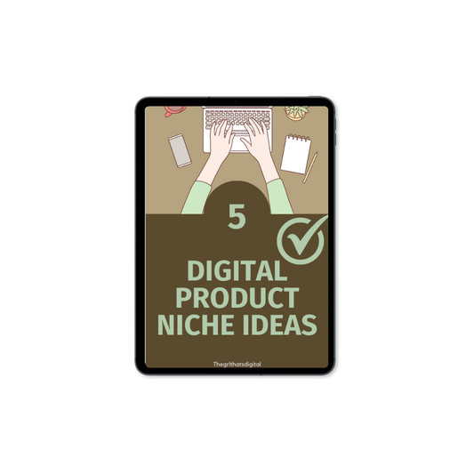 5 Digital Product Niche Ideas (With Resell Rights)